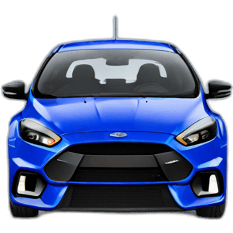 Ford focus RS dark blue emoji