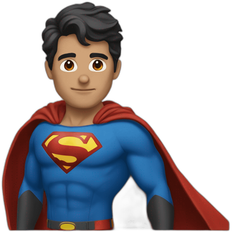 Superman chauve emoji