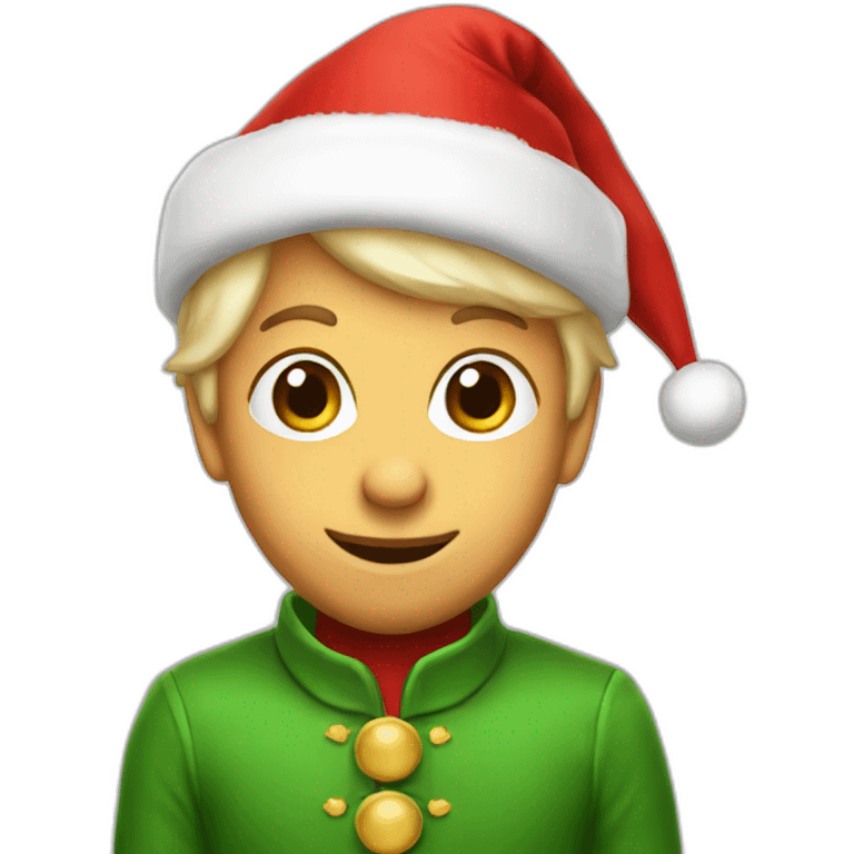 christmas elf emoji