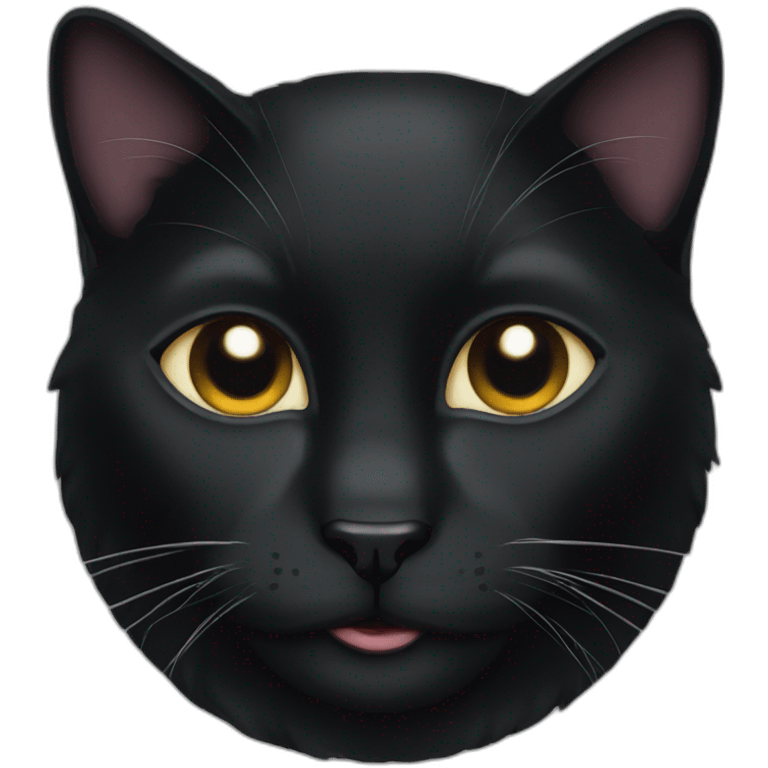 Black cat emoji