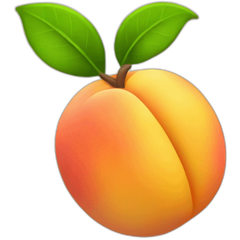 coin with peach emoji