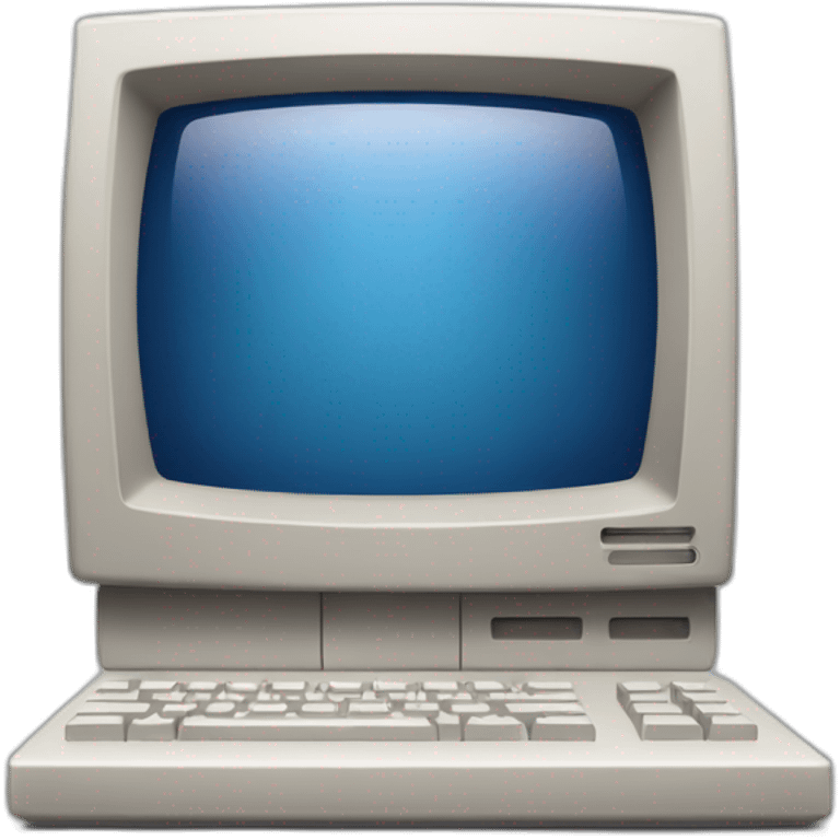 macintosh computer hello emoji