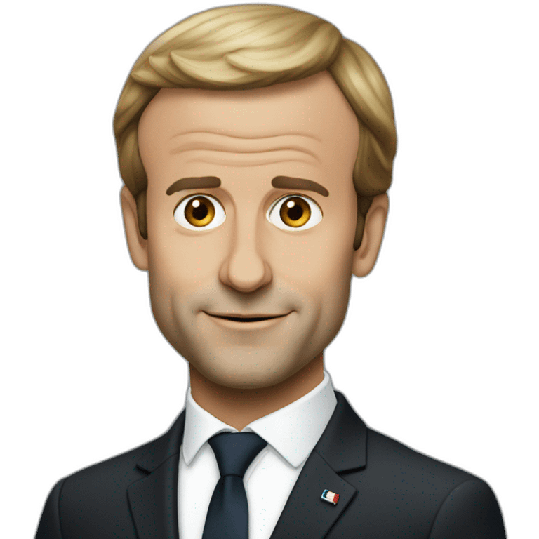 emmanuel macron emoji