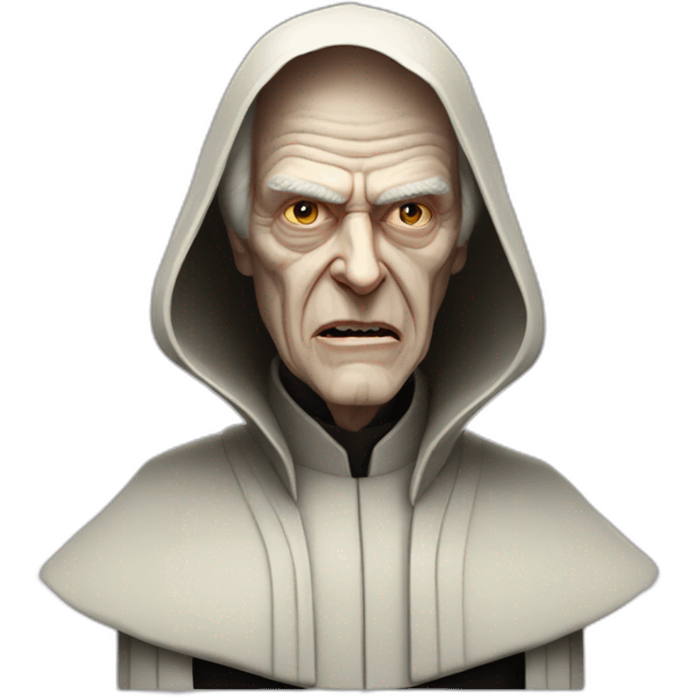 Emperor Palpatine evil smile emoji