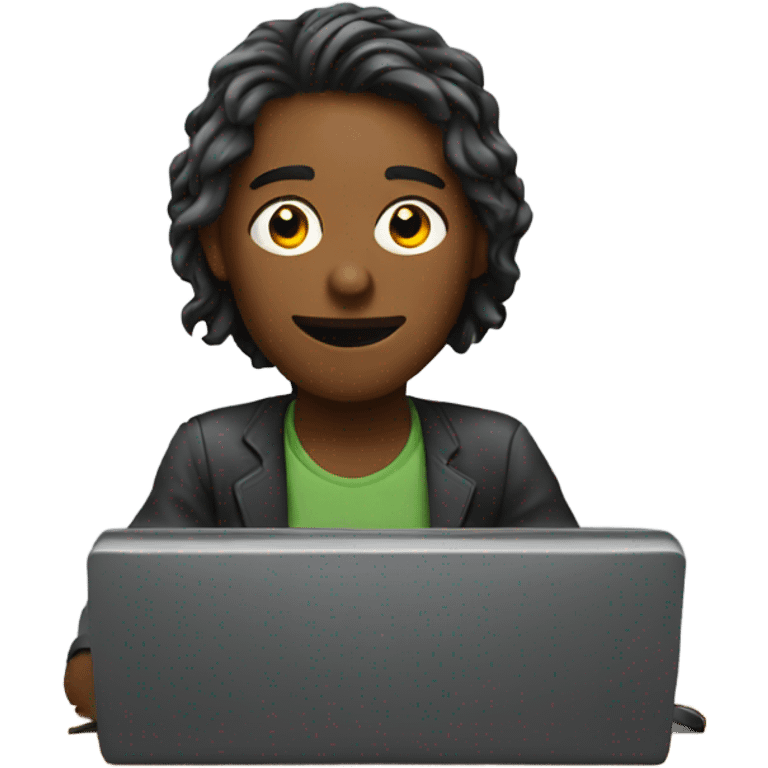 the student at the desk emoji