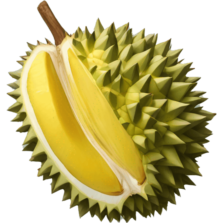 Durian fruit emoji