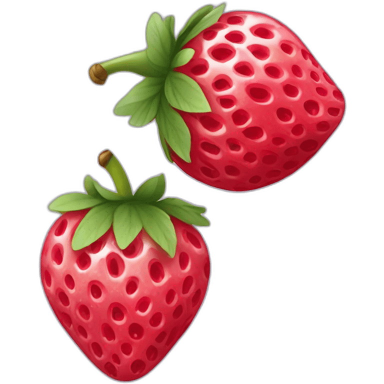 Fraise framboise mirtille emoji