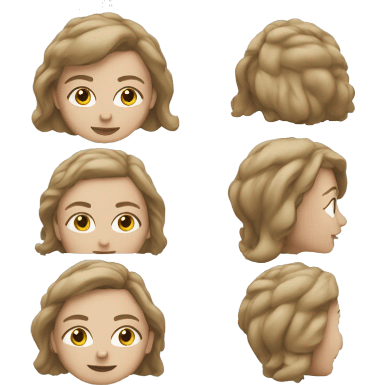 Create a woman in her 40s emoji