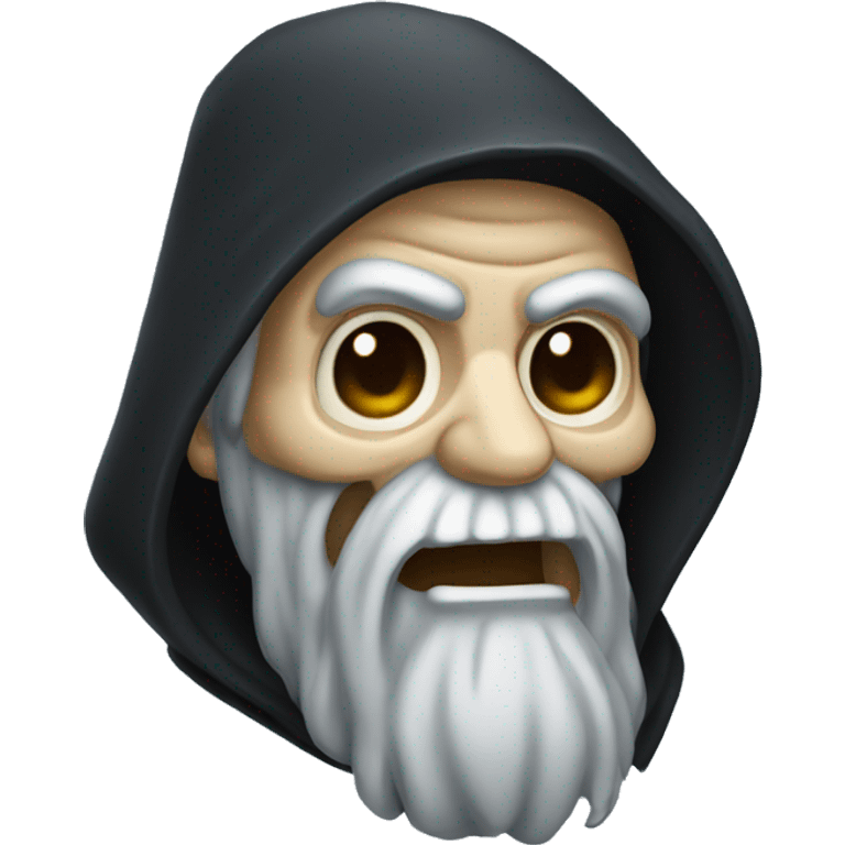 old bearded grim reaper emoji