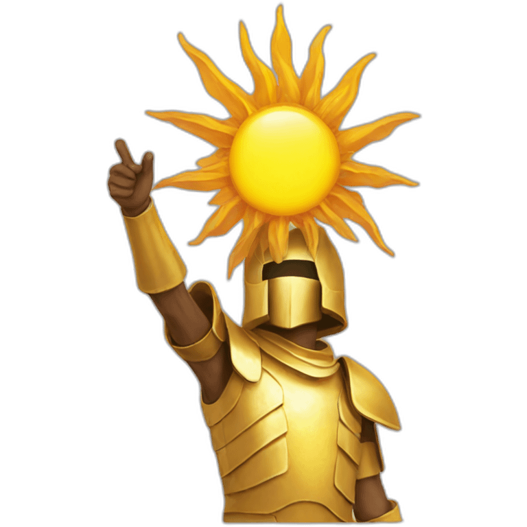 praise the sun emoji