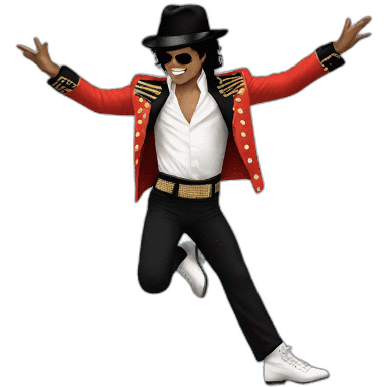 michael jackson dancing emoji