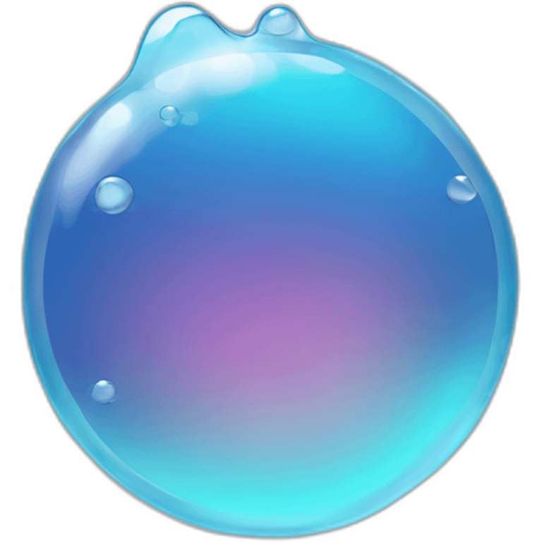 Water bubble emoji