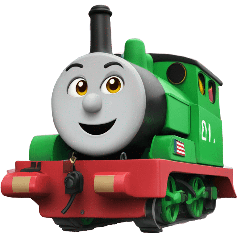 tomas the tank engine us flag emoji