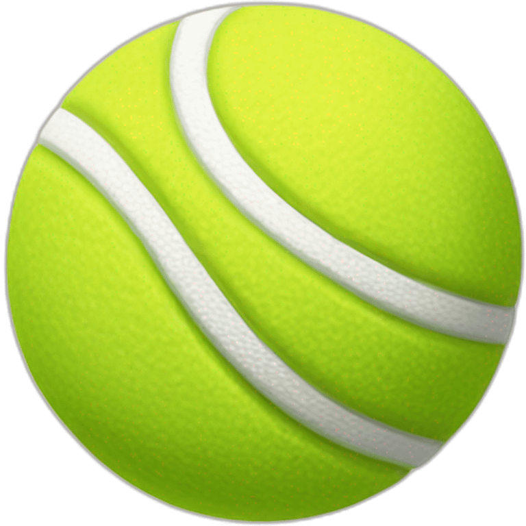 Beige tennis ball emoji