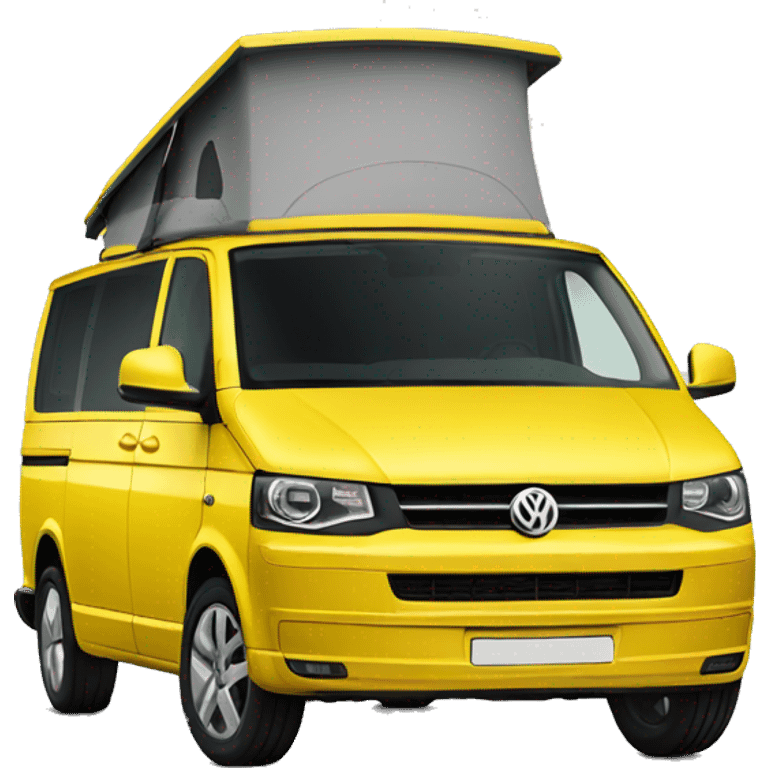 Yellow VW T5 emoji