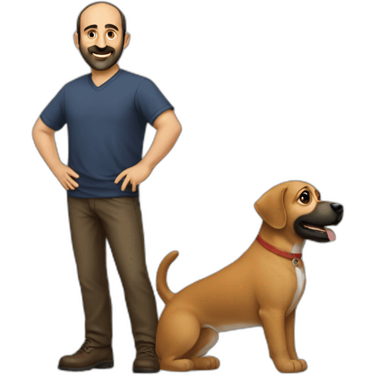 Pashinyan And Dog emoji