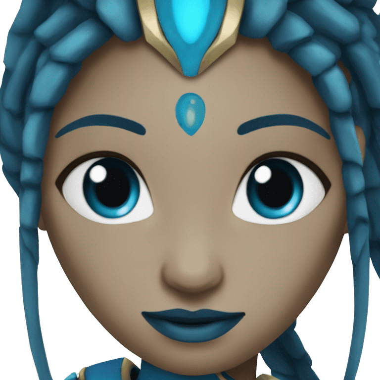 blue neytiri from avatar emoji