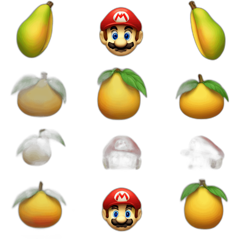 Mango Mario emoji