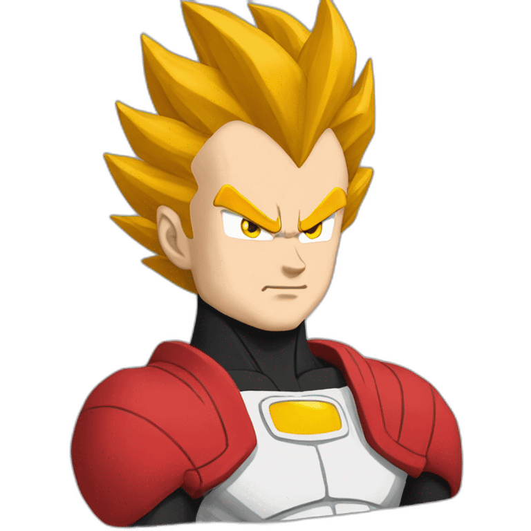 red vegeta planet emoji