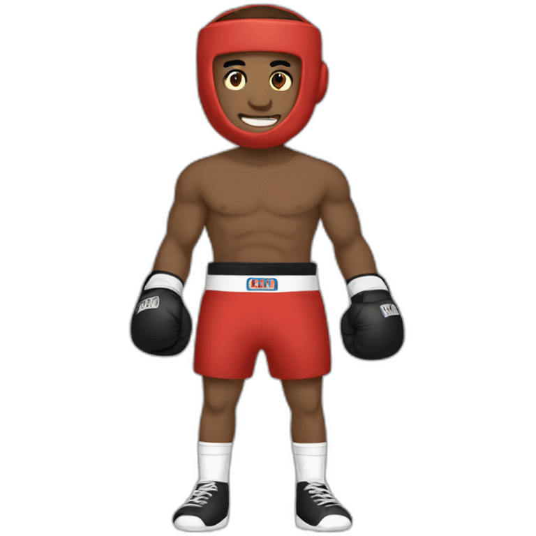 A amateur boxer emoji