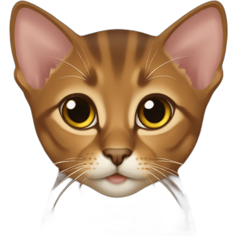 abyssinian kitten emoji