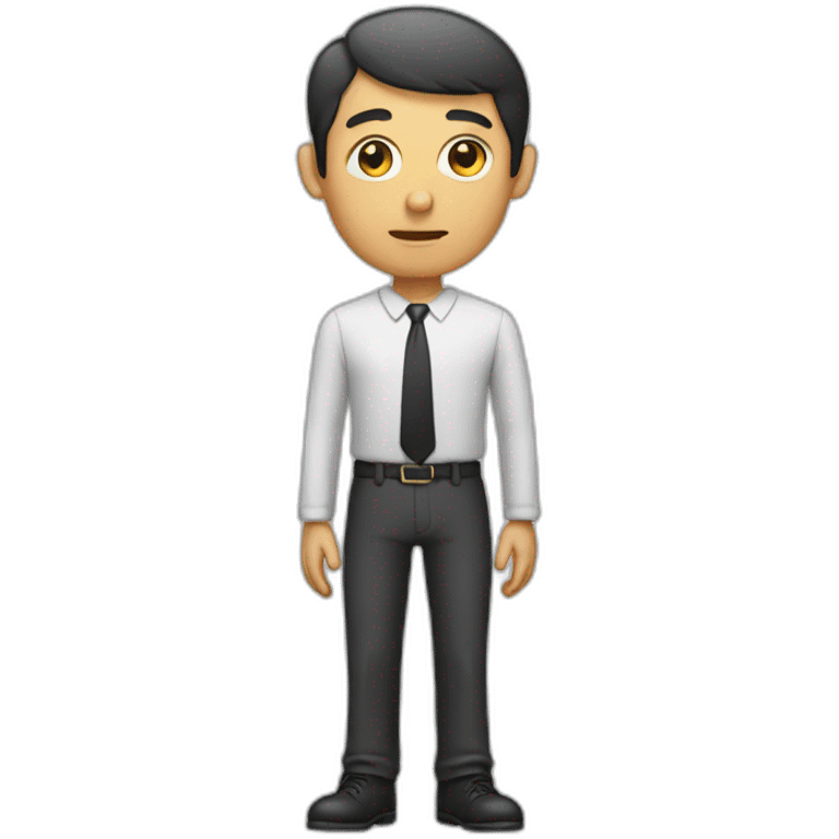 THIN MAN STANDING emoji