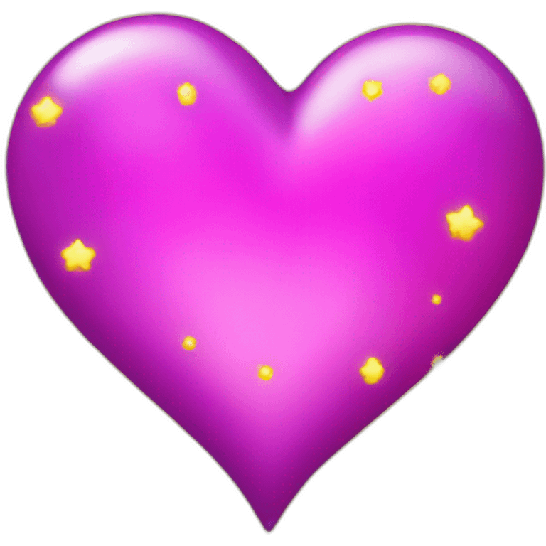 pink-and-purple-heart-with-yellow-sparkles emoji