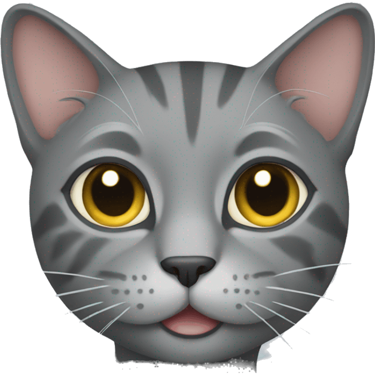 gray cat emoji