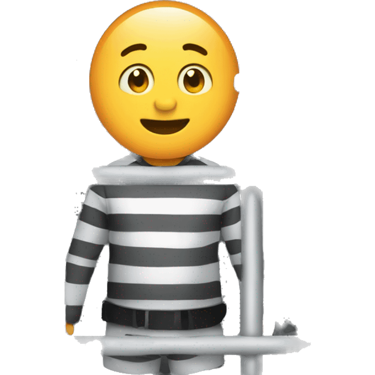 Jail cell emoji