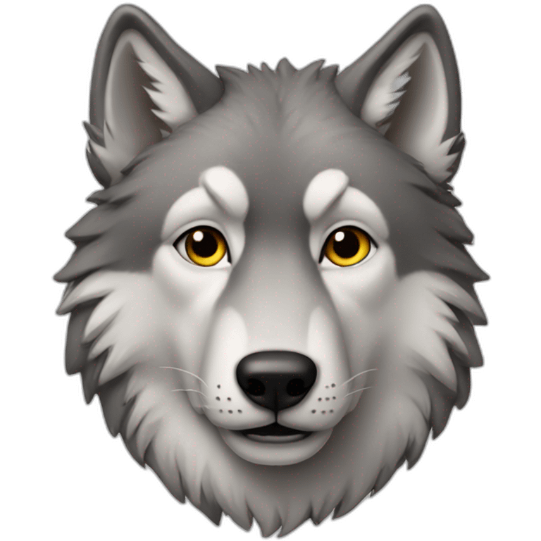 Homme loup emoji