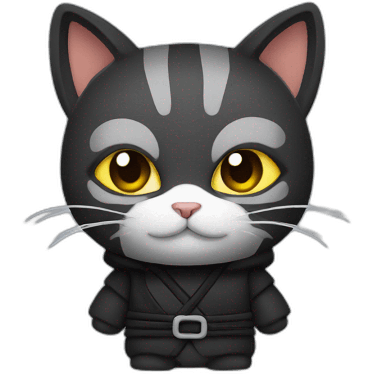 Cat in ninja  emoji