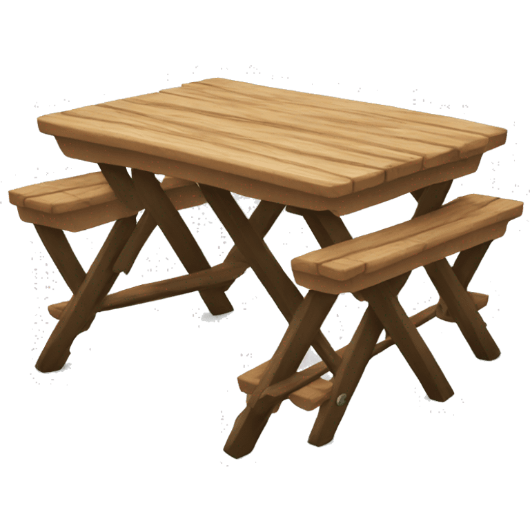 picnic table emoji