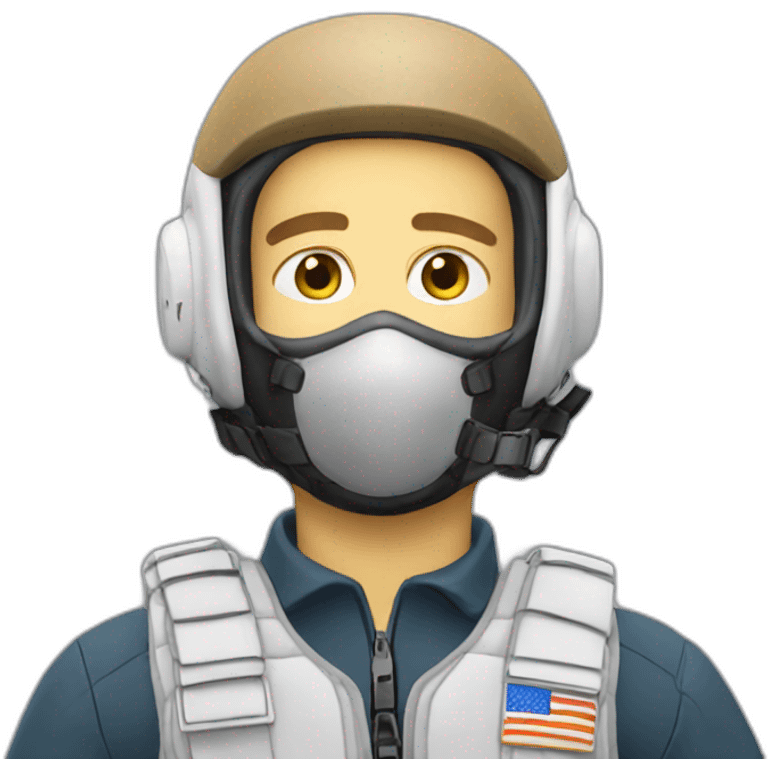 paramotor pilot emoji