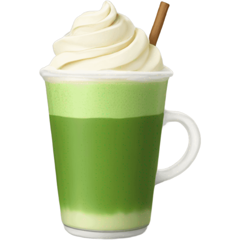 Matcha latte emoji