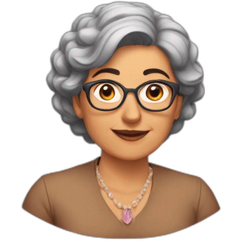 Aunt Sadegha Parvani emoji