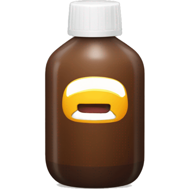 brown gel bottle emoji