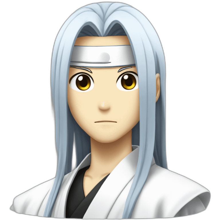 Kuchiki Byakuya from the anime Bleach emoji