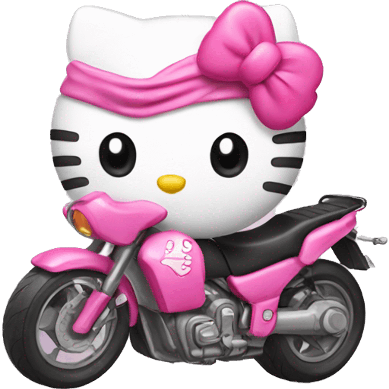 Hello kitty moto emoji