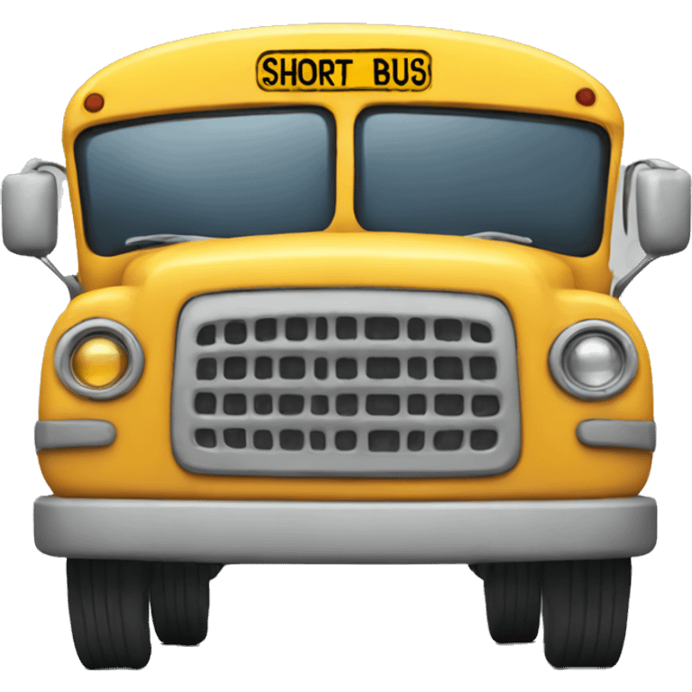 Short bus emoji