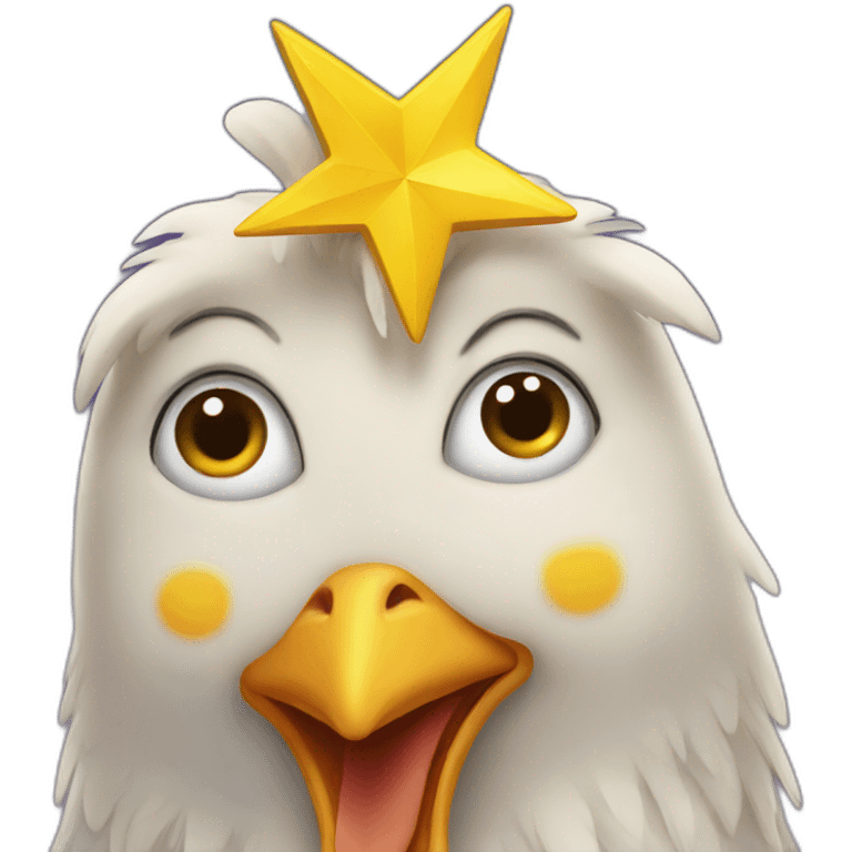 chicken star emoji