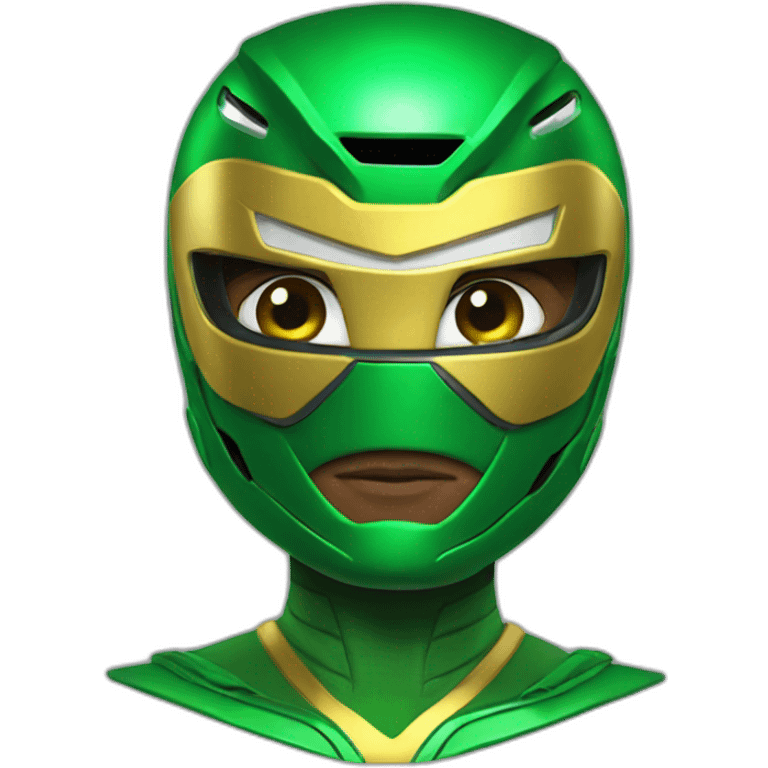 Power Ranger green emoji