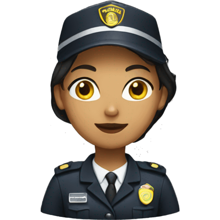 Security guard woman emoji