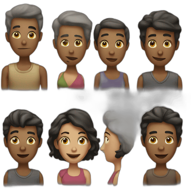 gossip men and woman emoji