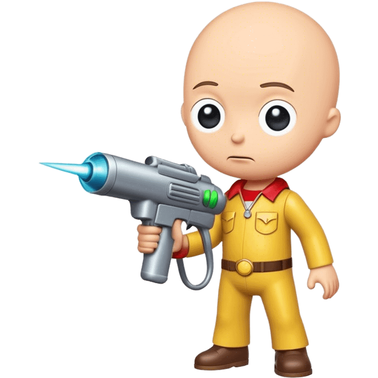 stewie griffin with gun emoji