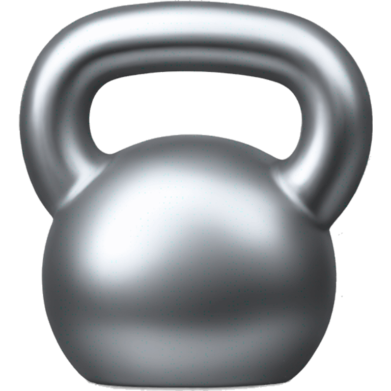 silver kettle bell emoji