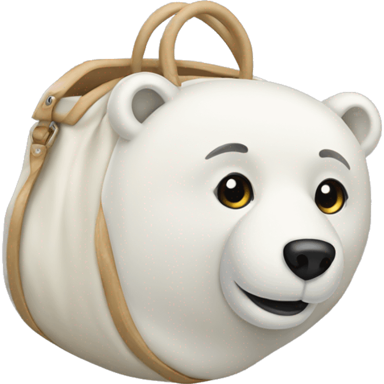 polar bear bag emoji