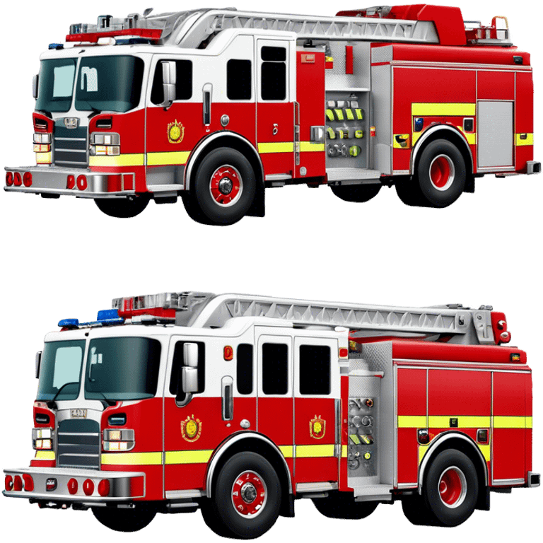 Fire Engine - Pierce Enforcer Pumper (Model Year: 2021) (Iconic colour: Red) emoji