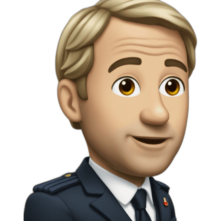 "Trompette macron" emoji