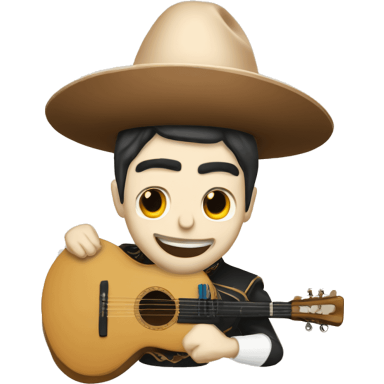 emoji mariachi de tez blanca  emoji