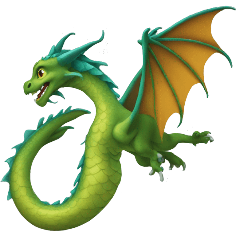 Sirene dragon emoji